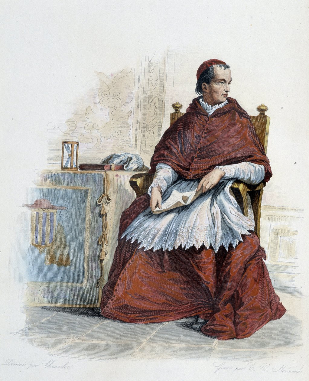 Porträtt av kardinal Georges d