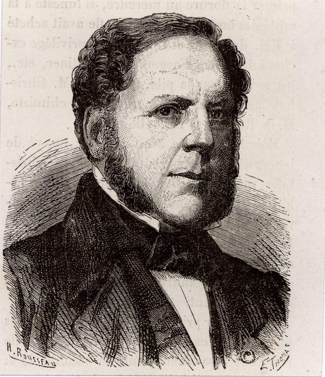 Porträtt av Charles Christofle av French School