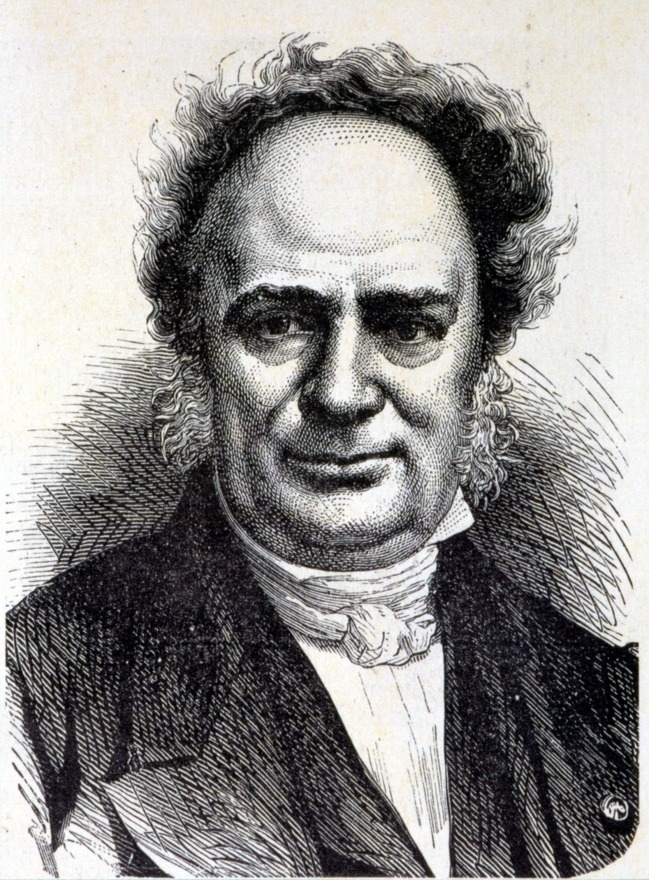 Porträtt av Charles Frederic Kuhlmann (1803 - 1881) - i "" Vetenskapens album; berömda forskare; Stora upptäckter””” 1896. av French School
