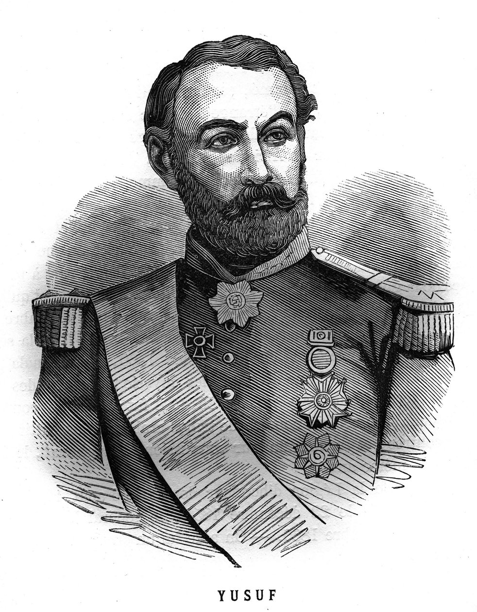 Porträtt av Charles Marie Napoleon de Beaufort d