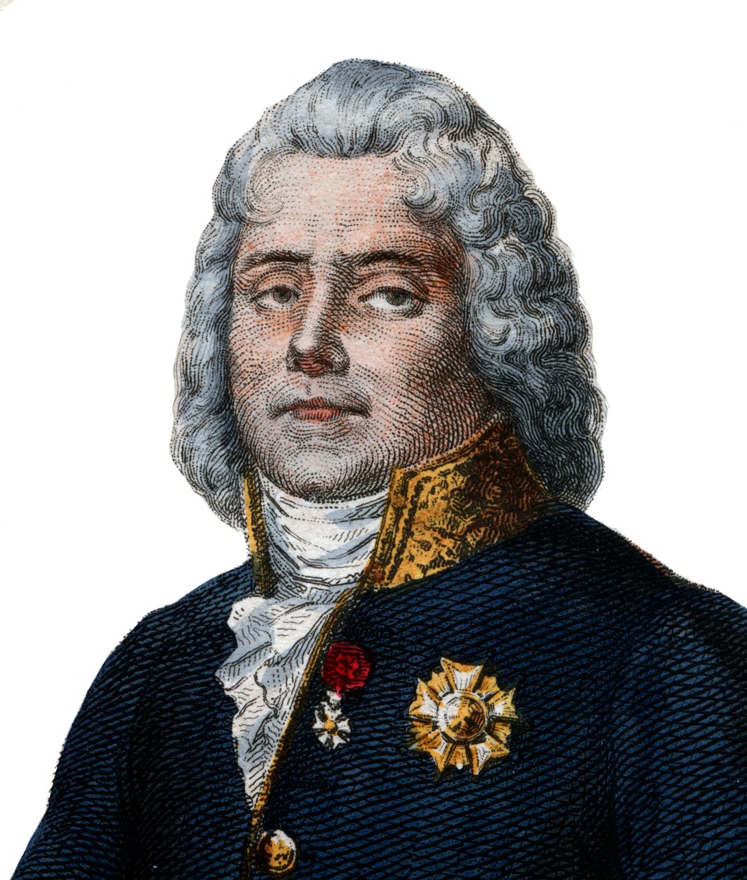 Porträtt av Charles Maurice de Talleyrand Perigord (1754-1838), 1:e prins de Benevent, fransk diplomat. av French School