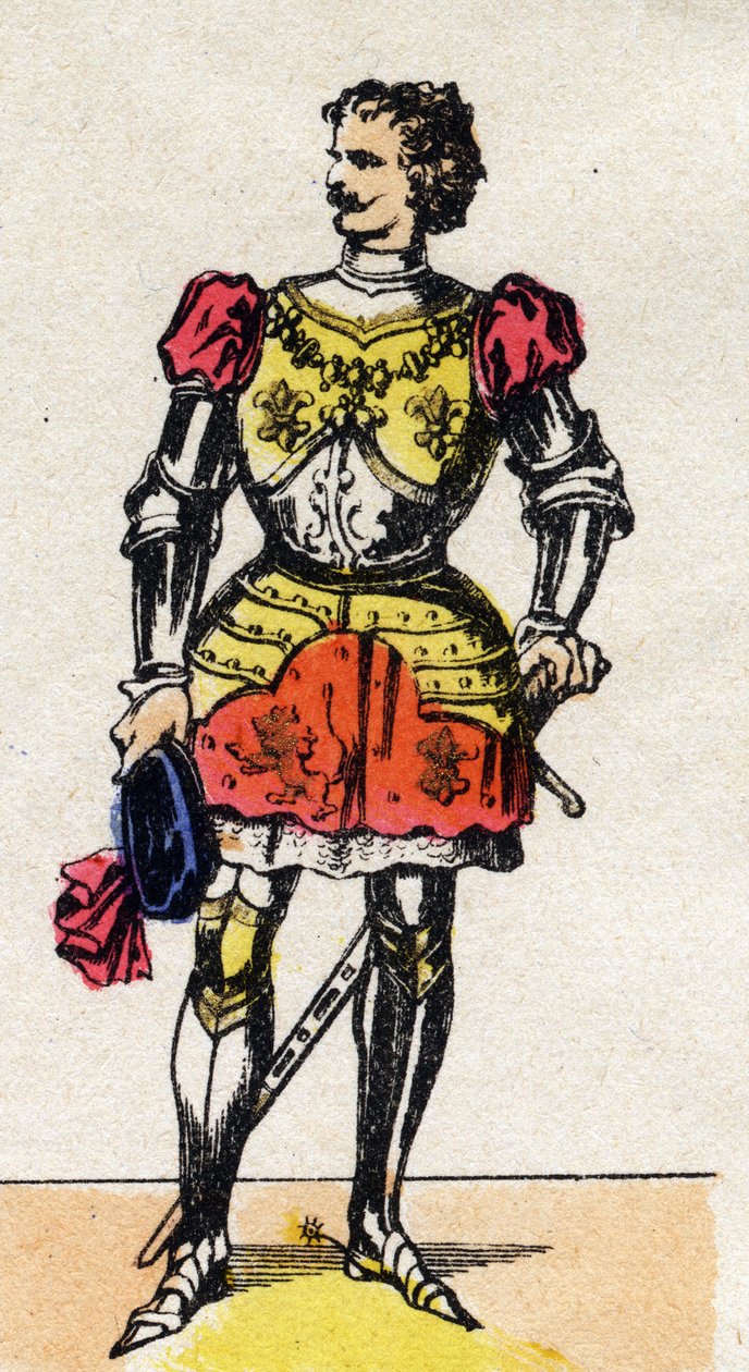 Porträtt av Karl Temeraire (1433-1477) hertig av Bourgogne 1467. av French School