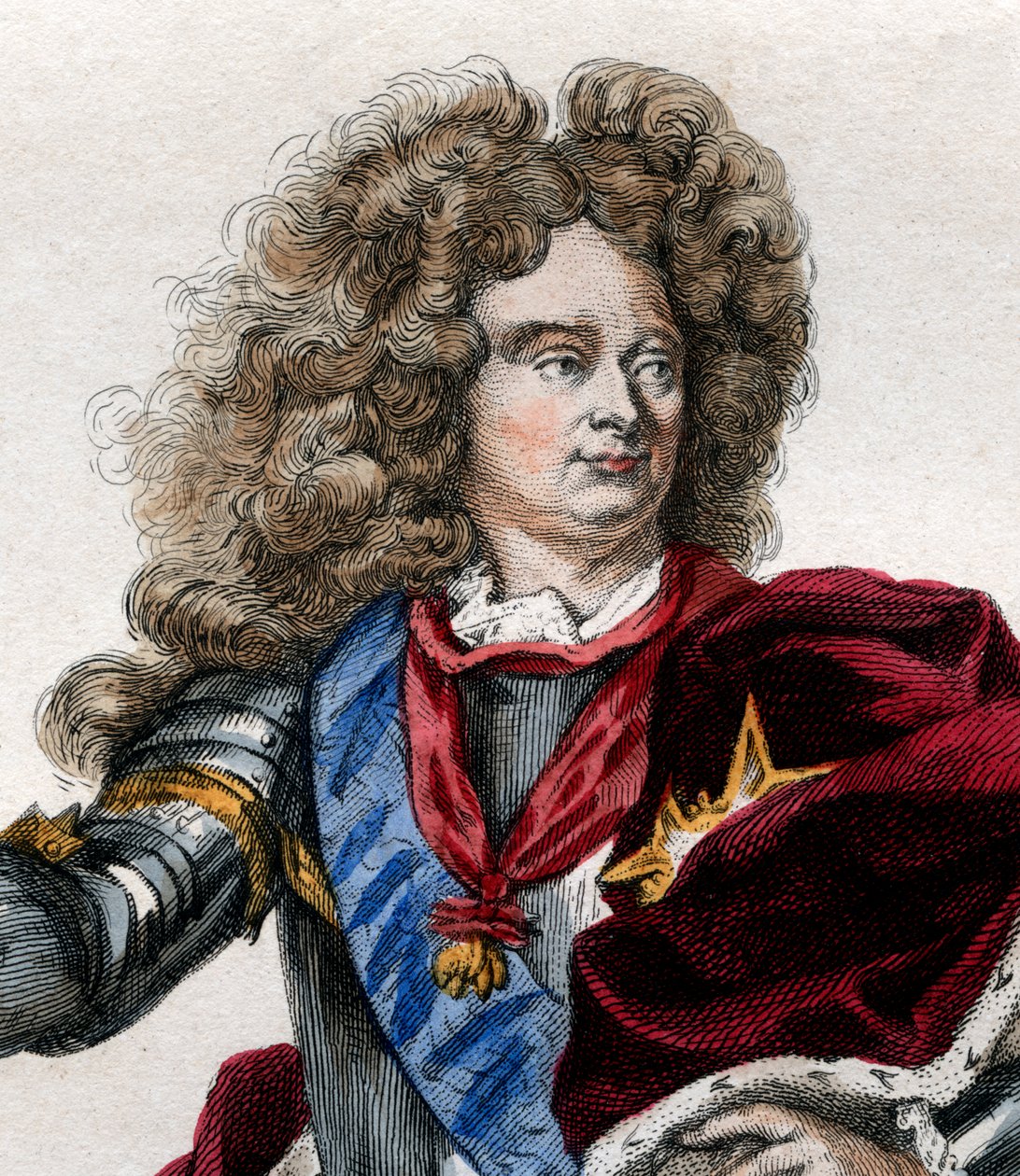 Porträtt av Claude Louis Hector de Villars (1653-1734), marskalk av Frankrike. av French School