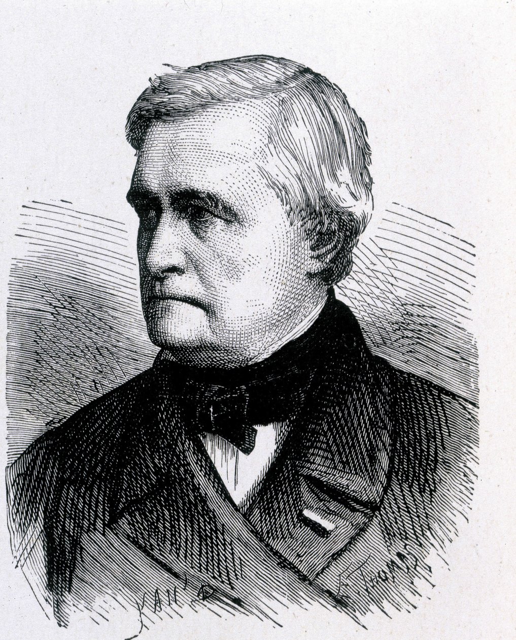 Porträtt av Claude Pouillet, fransk fysiker (1790 - 1868) - i "" Album de la Science; berömda vetenskapsmän; Stora upptäckter””” 1896. av French School