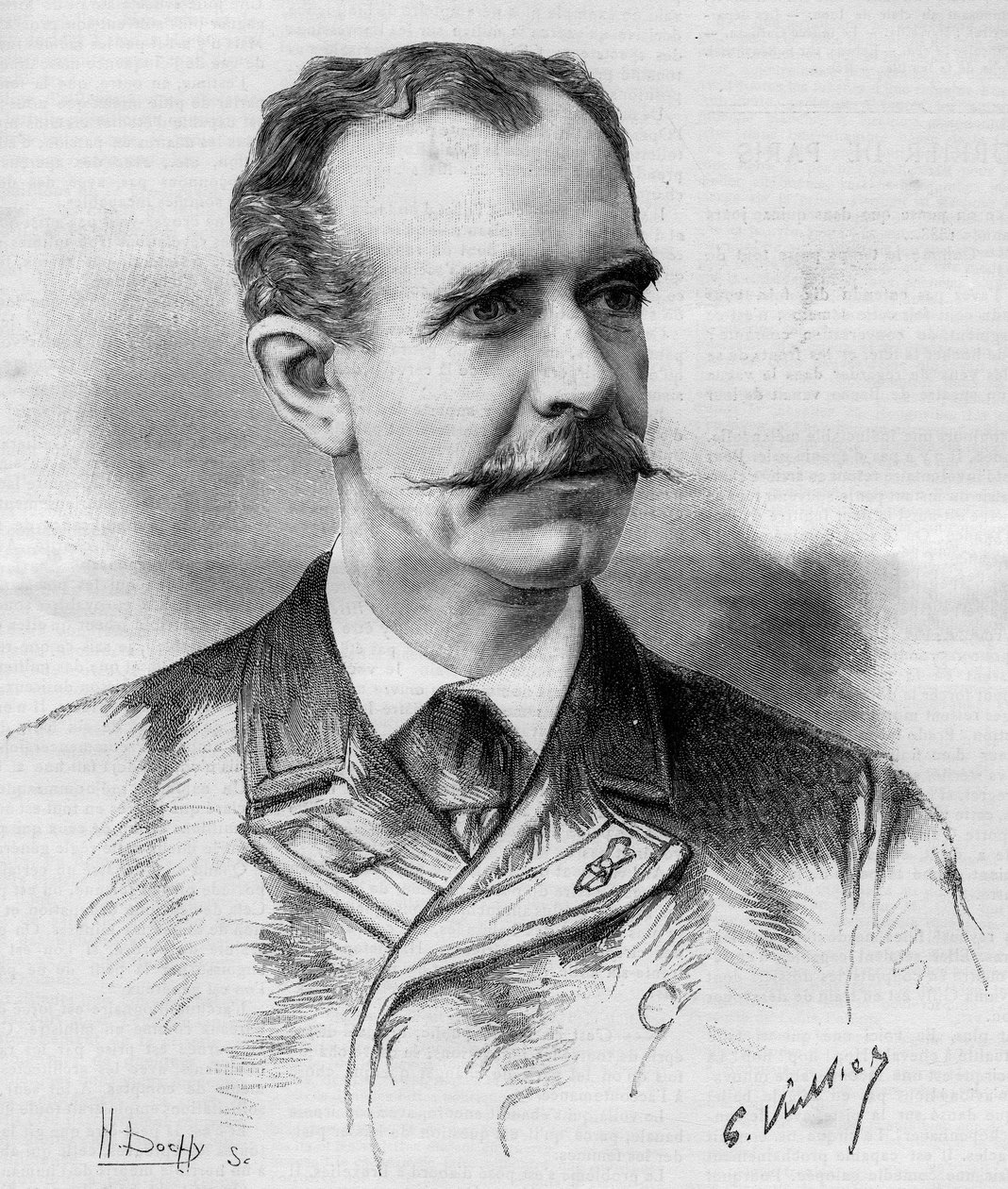 Porträtt av greve Paul Gabriel Othenin d