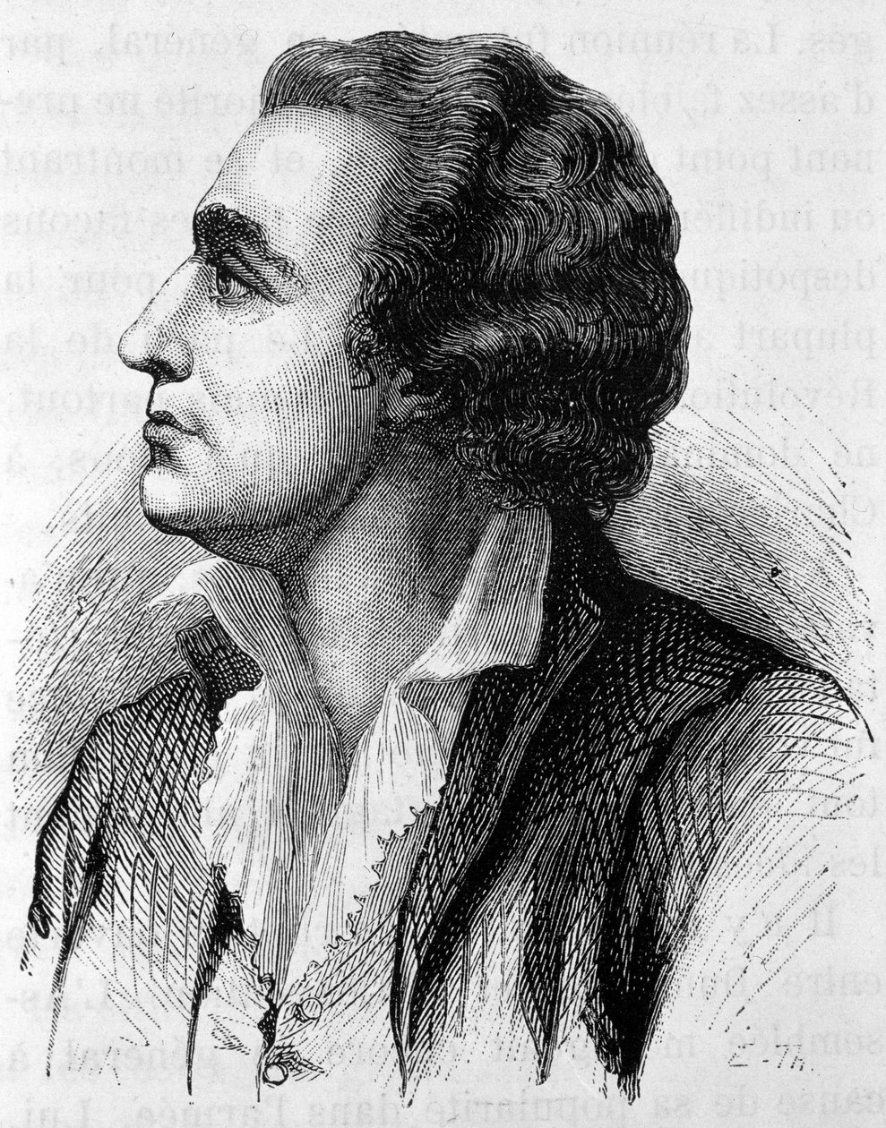Porträtt av Edmond Louis Alexis Dubois Crance (Dubois-Crance av French School
