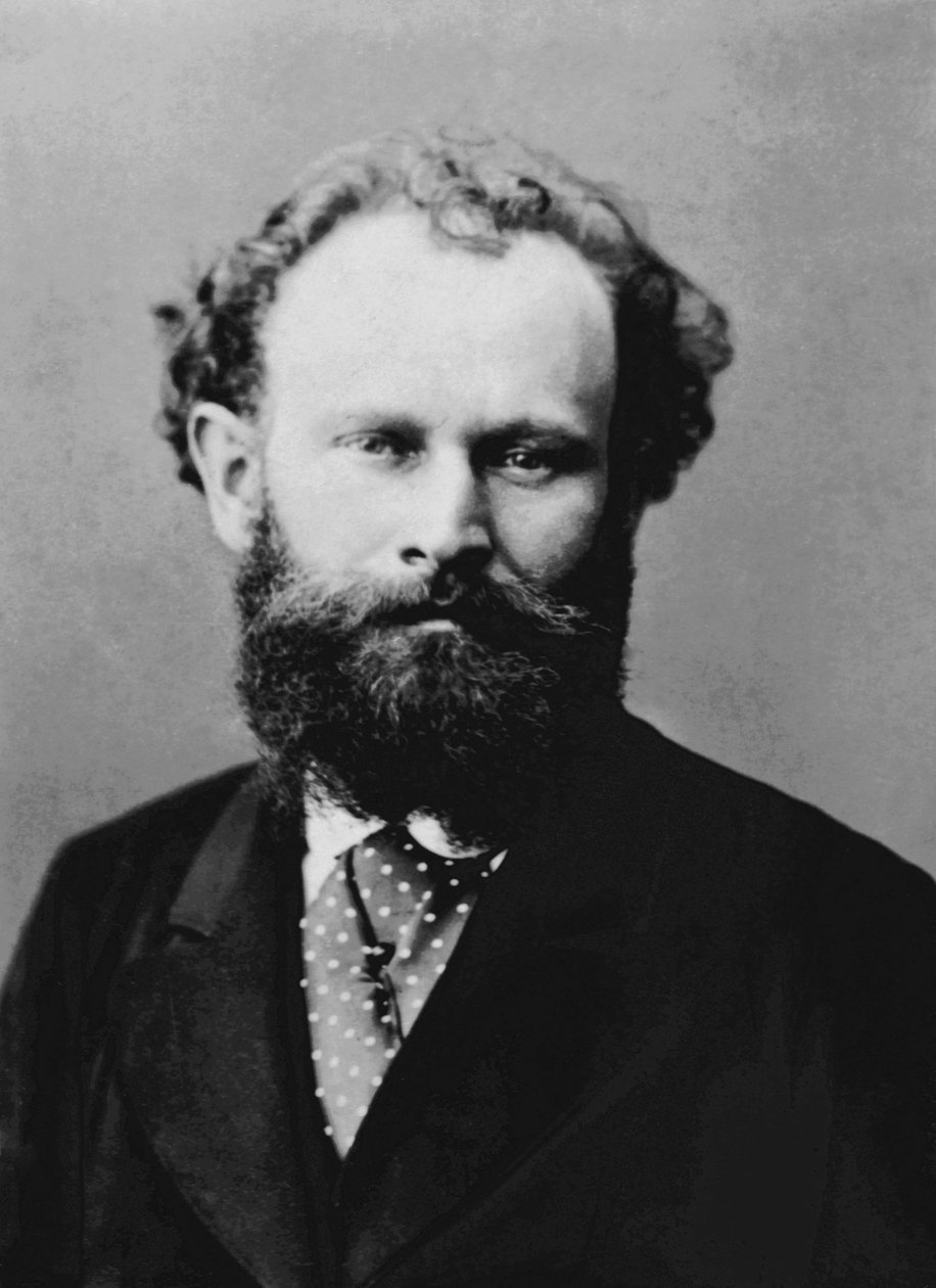 Porträtt av Edouard Manet, 1874 av French School