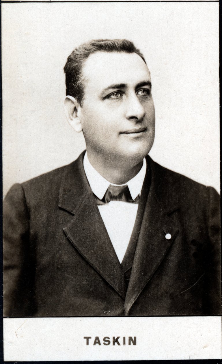 Porträtt av Emile Alexandre Taskin (1853-1897), fransk operabaryton av French School