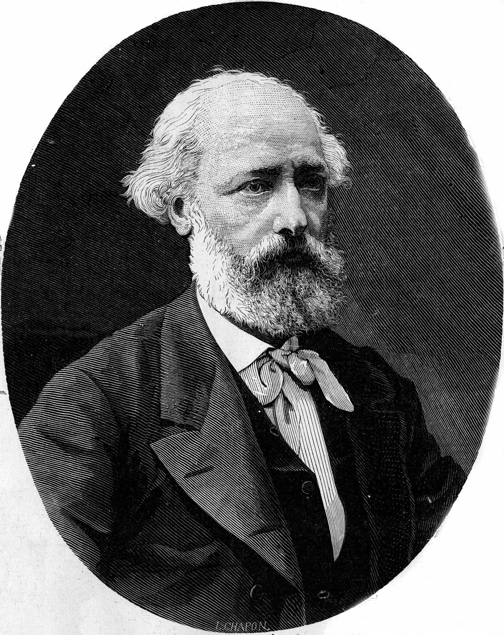 Porträtt av Eugene Viollet-le-Duc (Viollet le Duc av French School