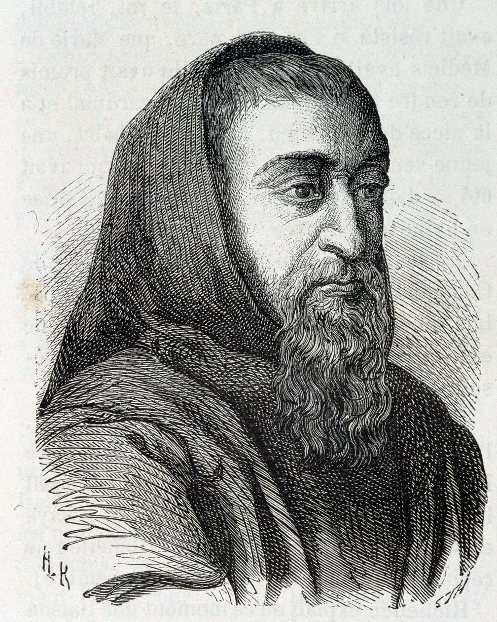 Porträtt av fader Joseph av French School