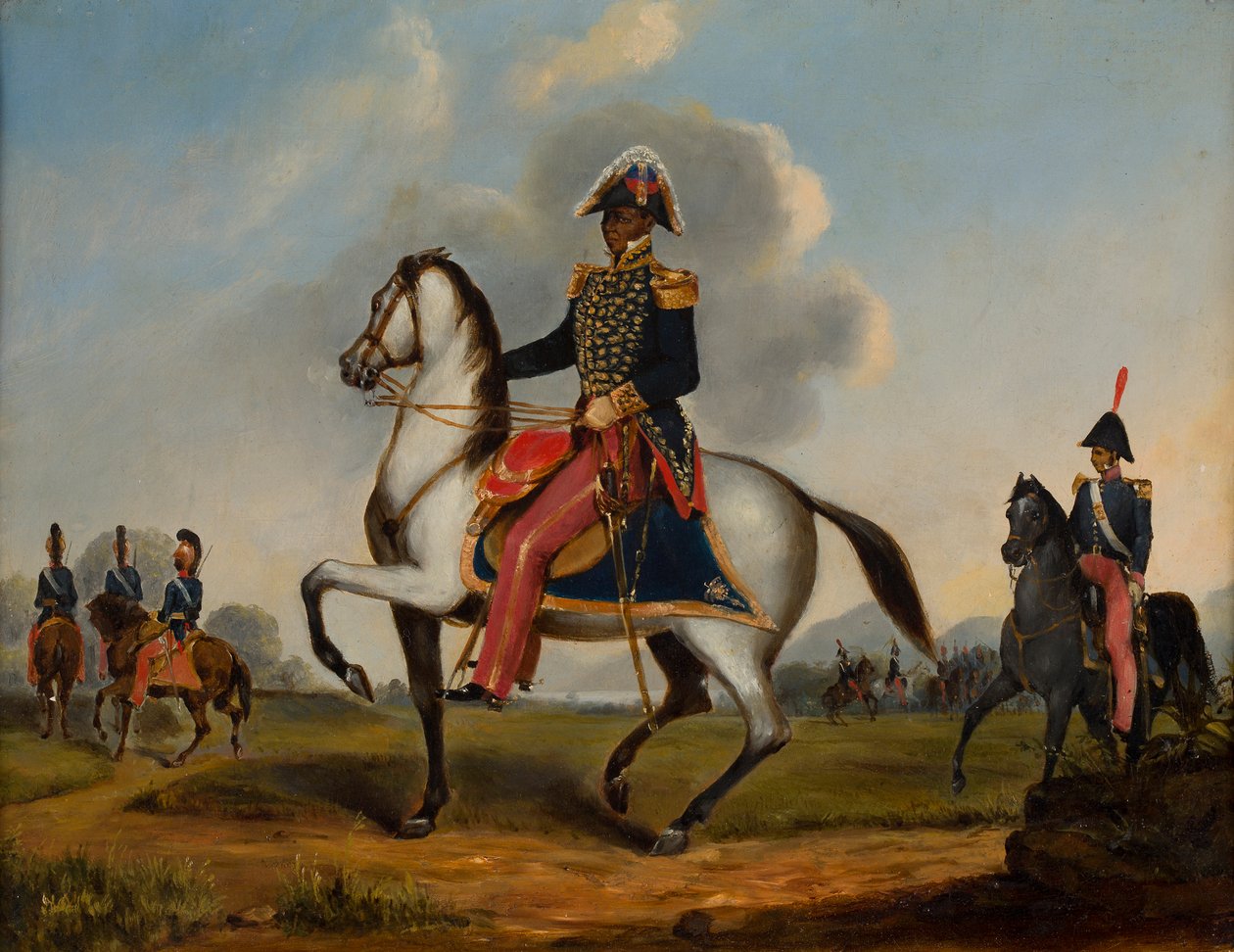 Porträtt av Francois-Dominique Toussaint L