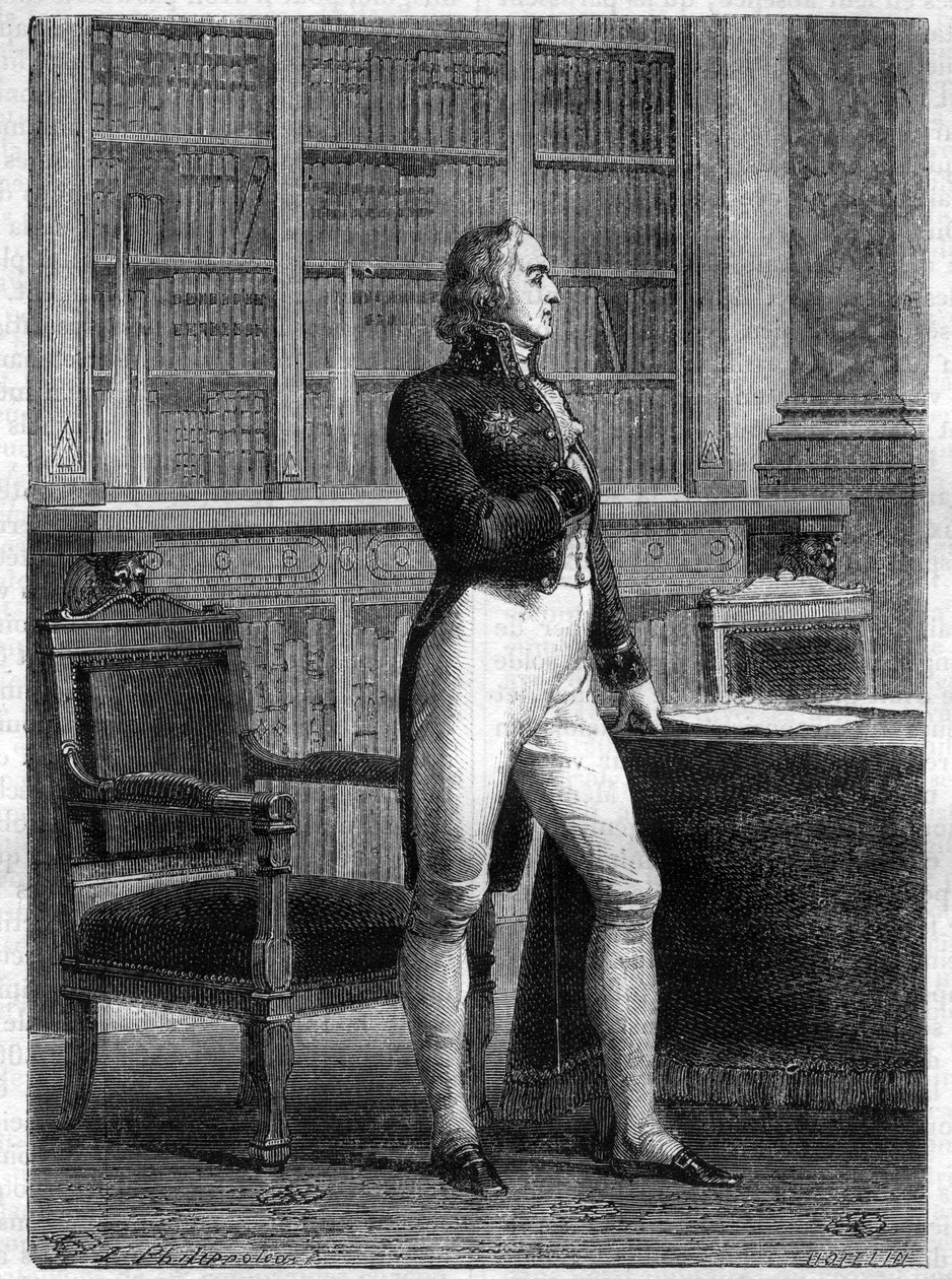 Porträtt av Francois Antoine de Boissy d
