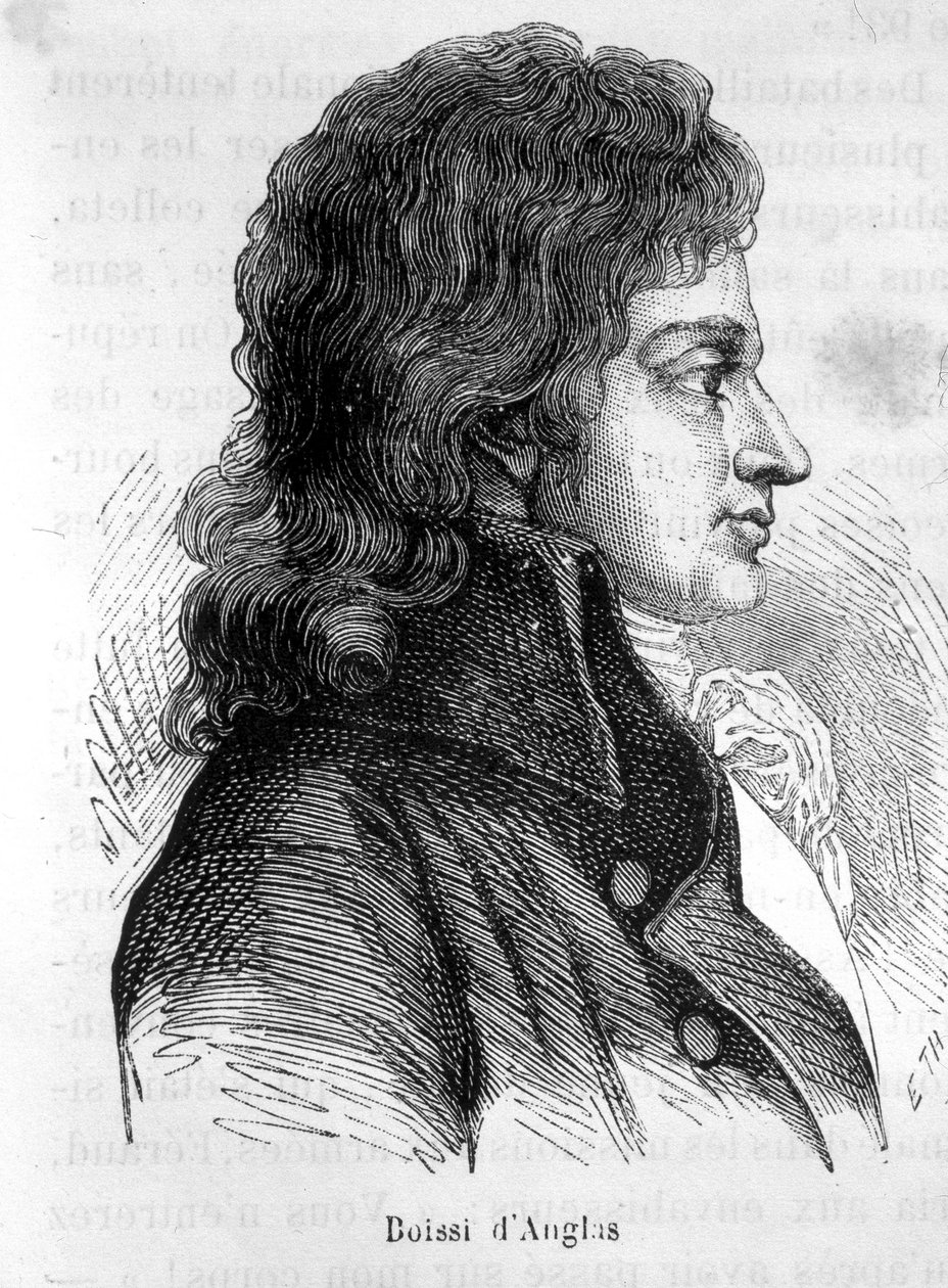 Porträtt av François Antoine, greve av Boissy d