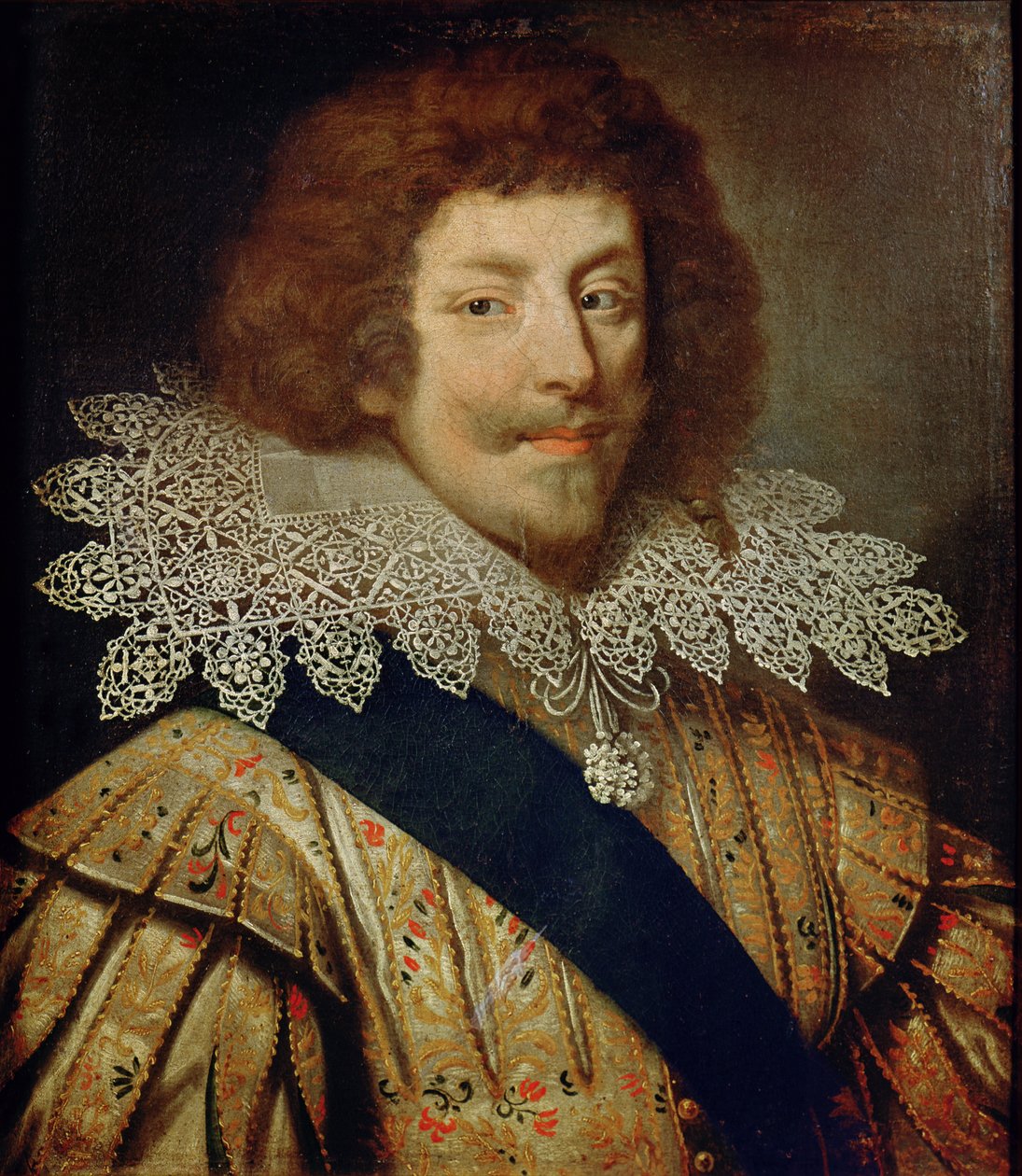 Porträtt av Henri (1595-1632) hertig av Montmorency av French School