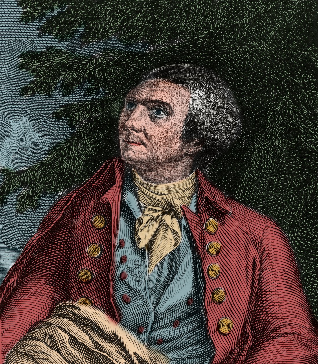 Porträtt av Horace Benedict de Saussure (1740-1799) av French School