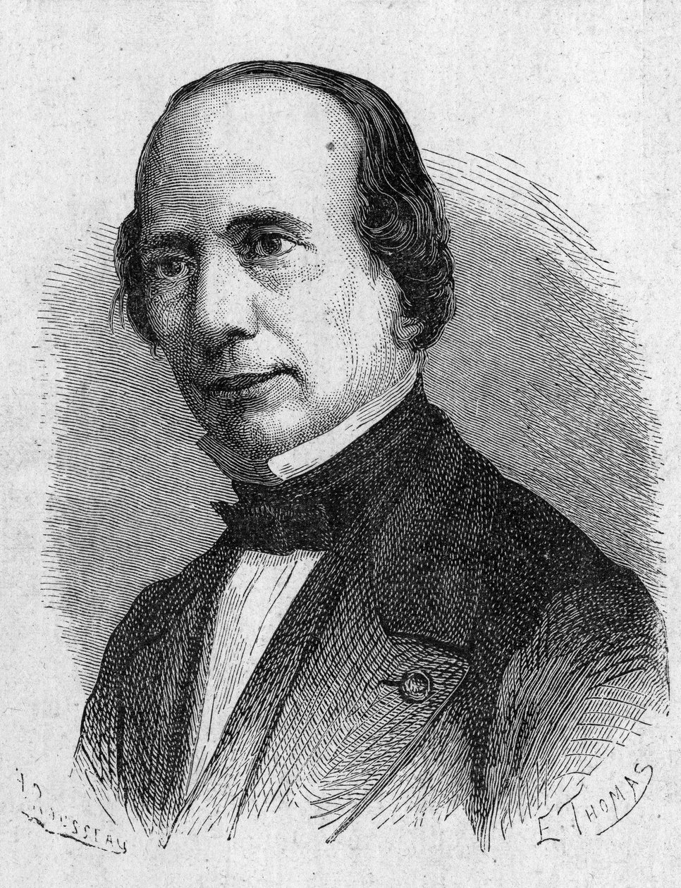 Porträtt av J. Caselli, italiensk fysiker - i "" Album of Science; berömda vetenskapsmän; Stora upptäckter””” 1896. av French School