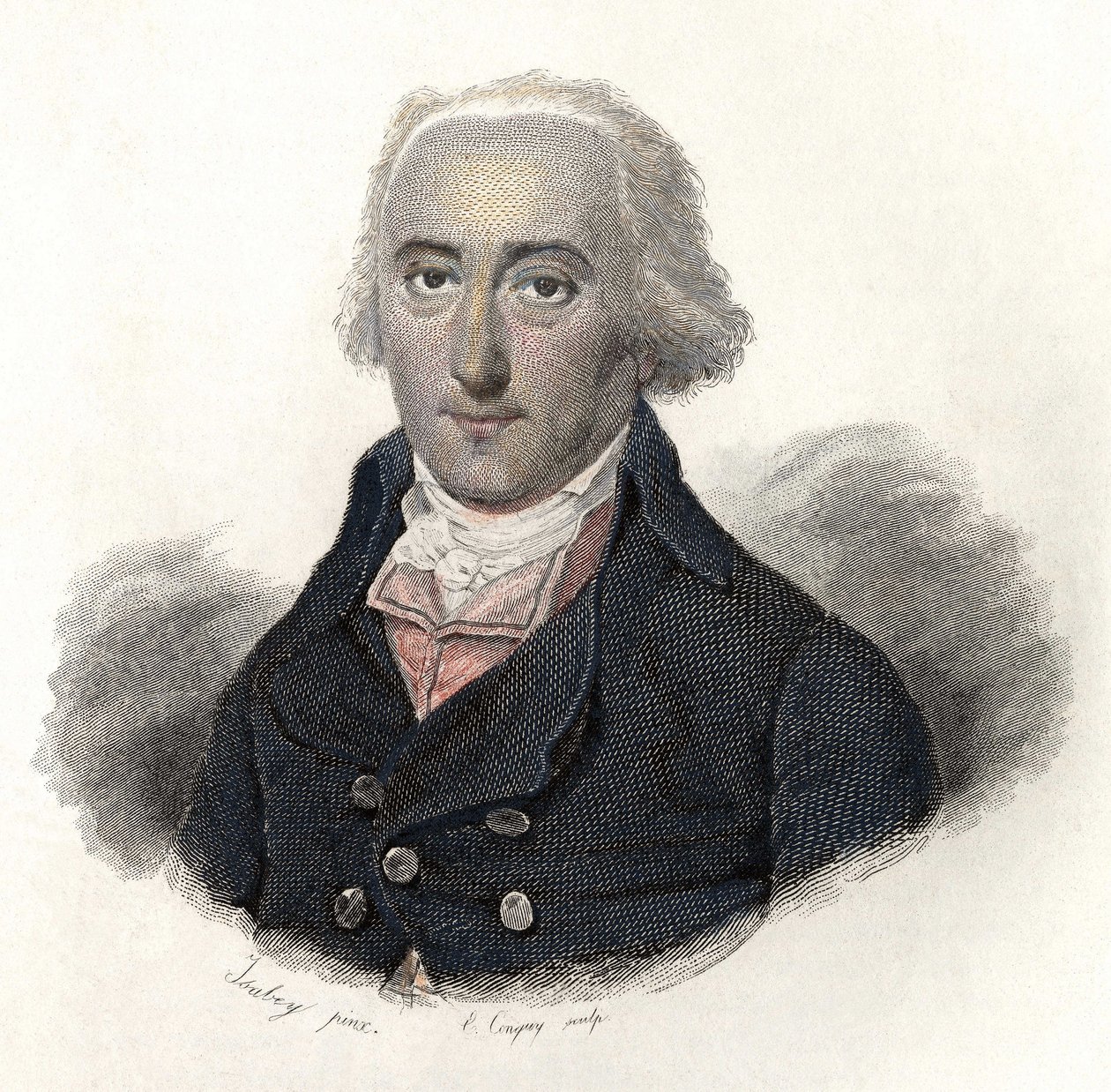 Porträtt av Jacques Constantin Perier av French School