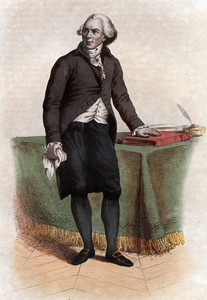 Porträtt av Jacques Delille (Abbe Delille) (1738-1813), fransk poet och översättare. av French School