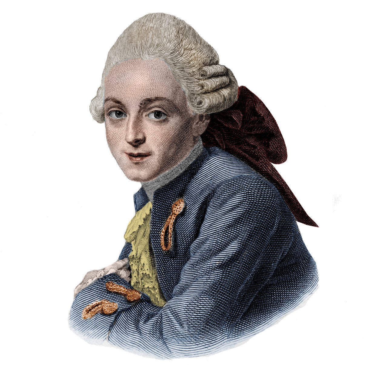 Porträtt av Jean-Louis Archange (1750-1832), fransk arkitekt. av French School