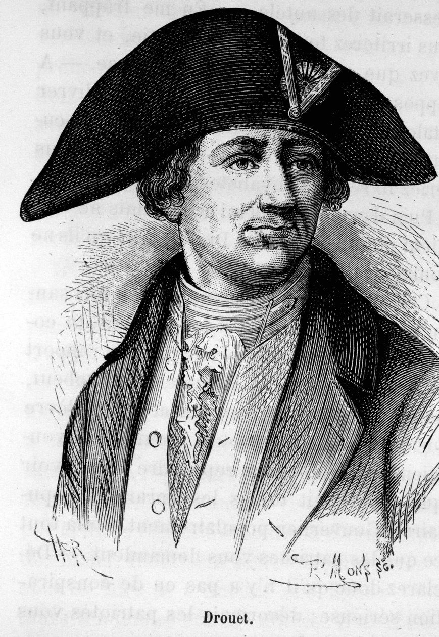 Porträtt av Jean Baptiste Drouet (1763-1824) av French School