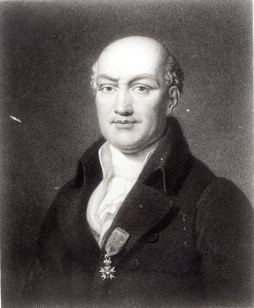 Porträtt av Jean Baptiste Joseph Delambre (1749-1822) av French School