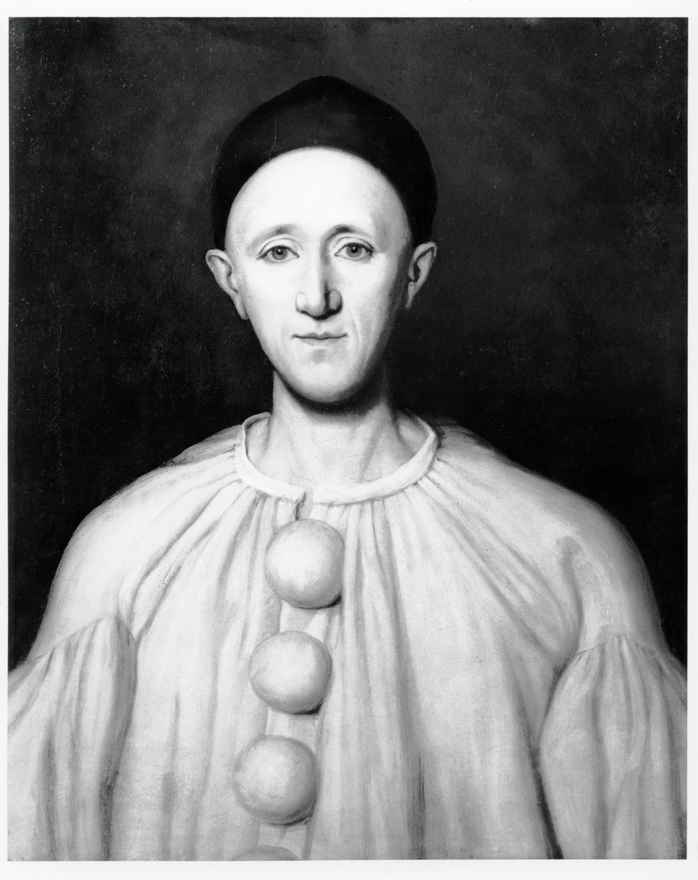 Porträtt av Jean Charles Deburau (1829-73) som Pierrot av French School