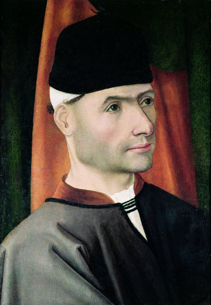 Porträtt av Jean Dunois (1402-68) Bastarden från Orleans av French School