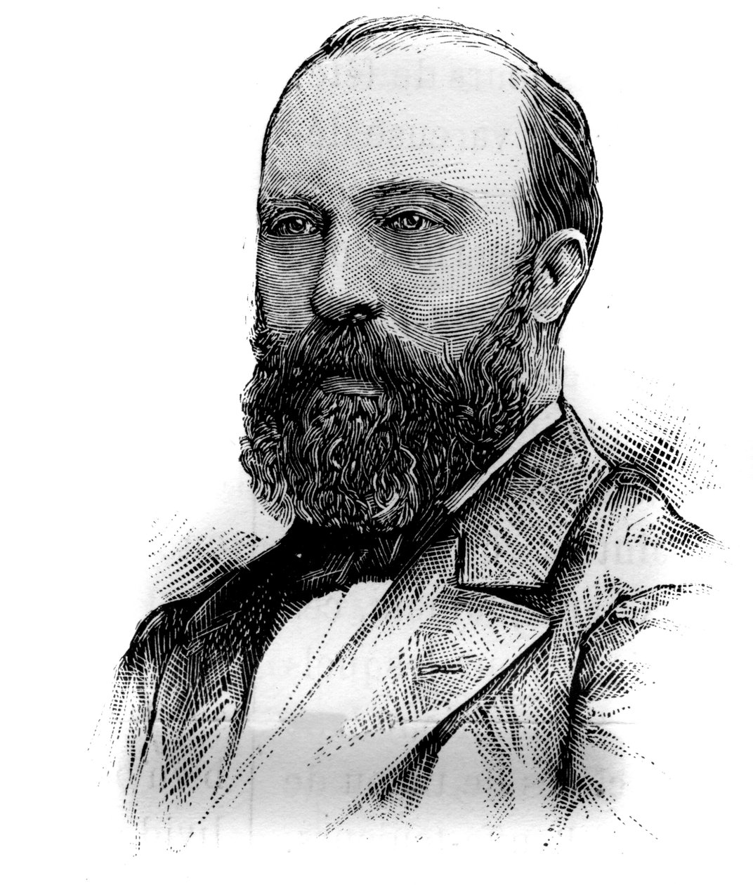 Porträtt av Jean Marie Ferdinand Sarrien (1840-1915), fransk politiker. Gravyr i "Le Monde Illustré", 16 januari av French School