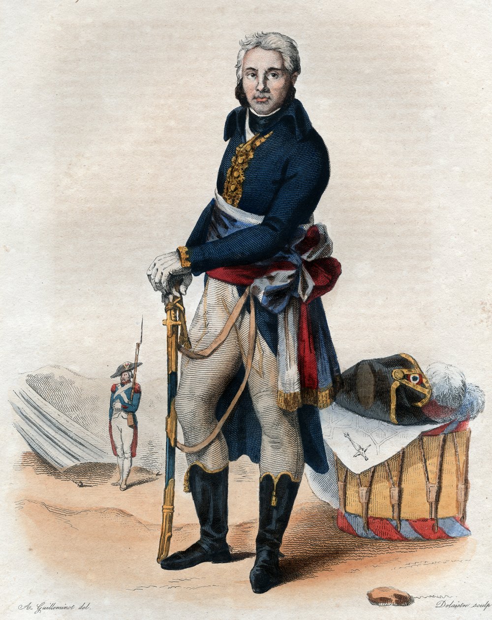 Porträtt av Jean Victor Moreau (1763-1813), fransk general. av French School