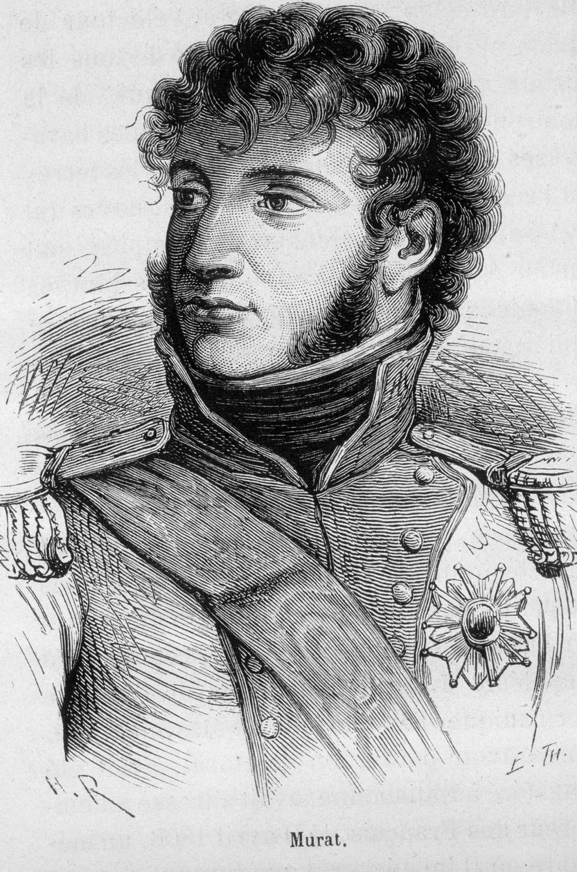 Porträtt av Joachim Murat (1767 - 1815) - i "" L