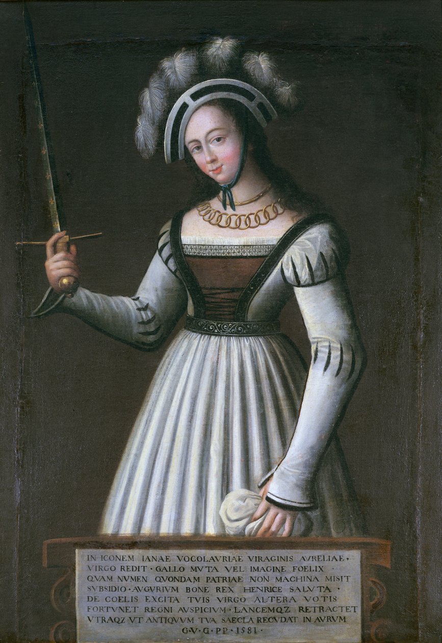 Porträtt av Jeanne d
