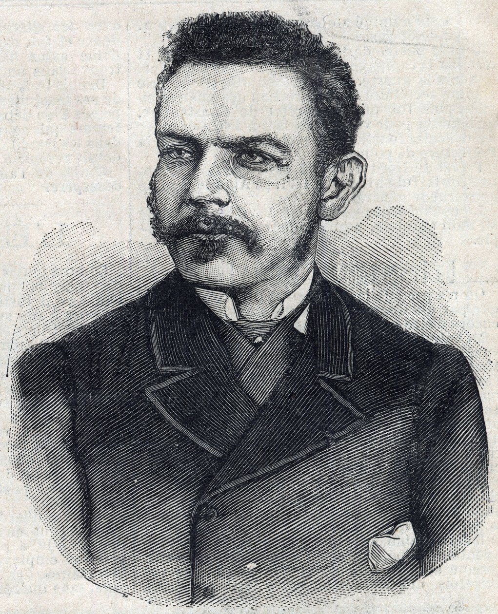 Porträtt av Jules Cambon (1845-1935), Frankrikes ambassadör. av French School