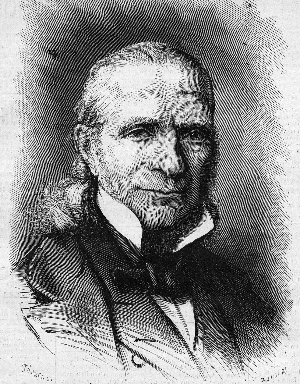 Porträtt av Louis Antoine Garnier Pages (Garnier-Pages av French School