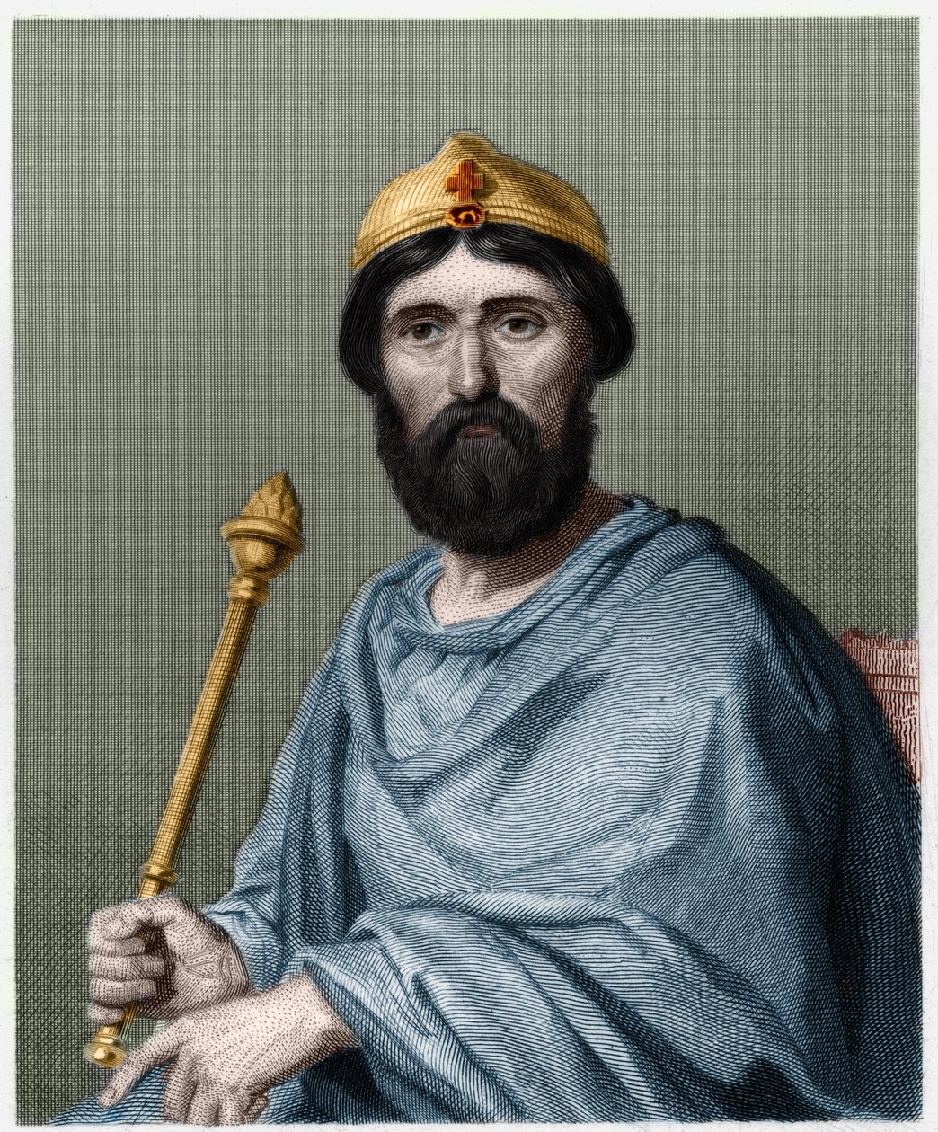 Porträtt av Louis IV d