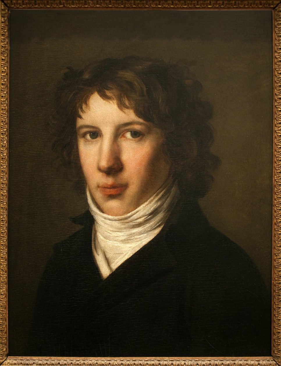 Porträtt av Louis de Saint-Just (Saint-Just av French School