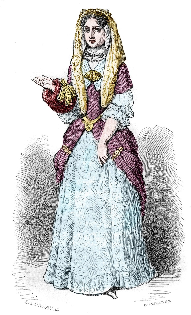 Porträtt av Madame d