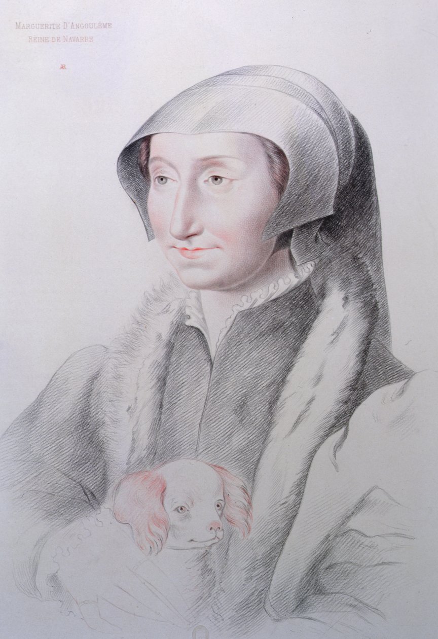 Porträtt av Marguerite d