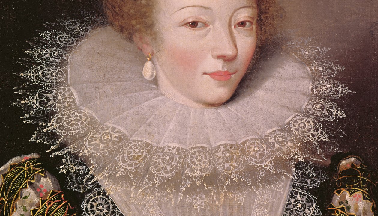Porträtt av Marie Vignon av French School