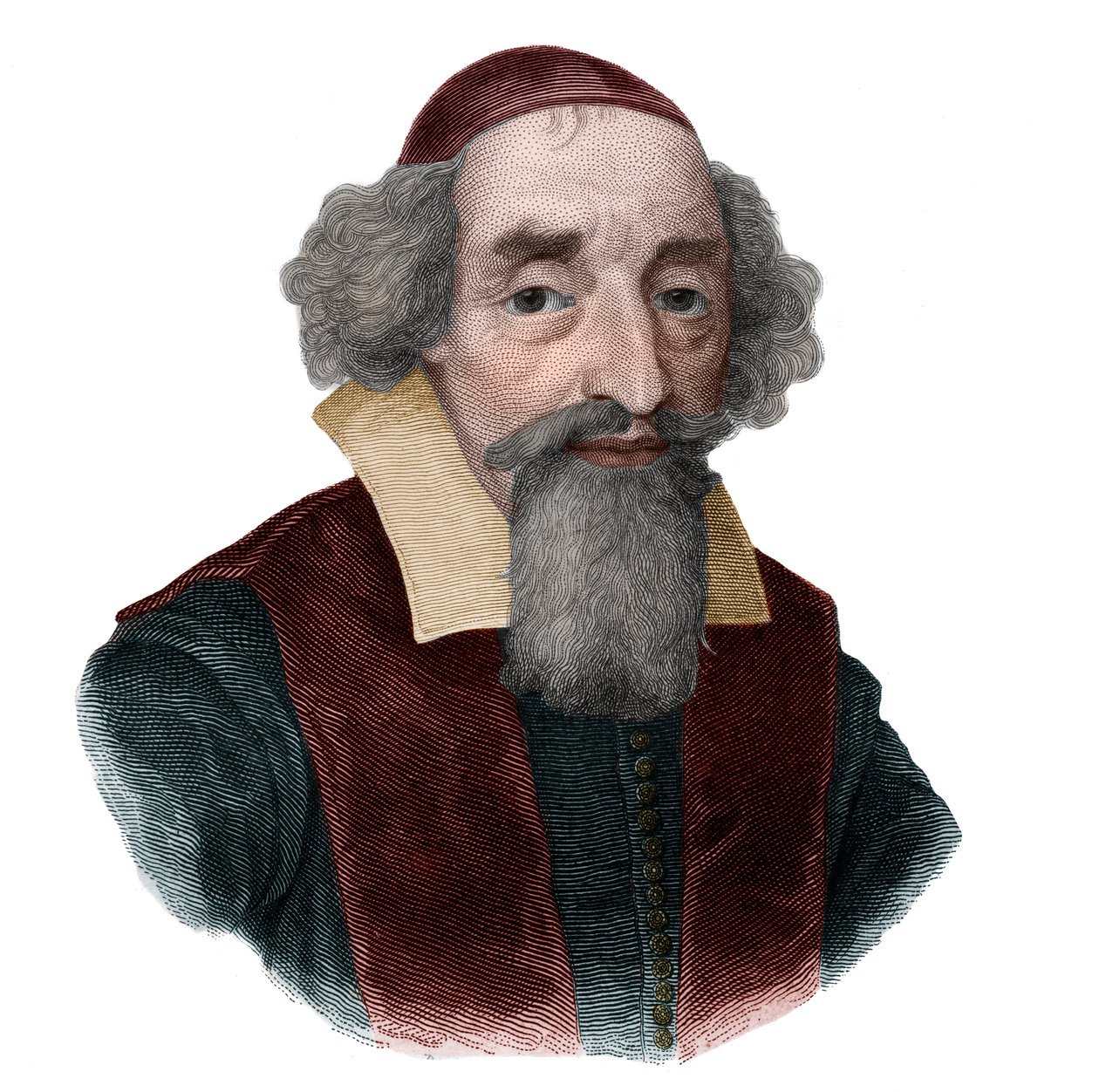 Porträtt av Mathieu Mole (1781-1855), fransk statsman. av French School