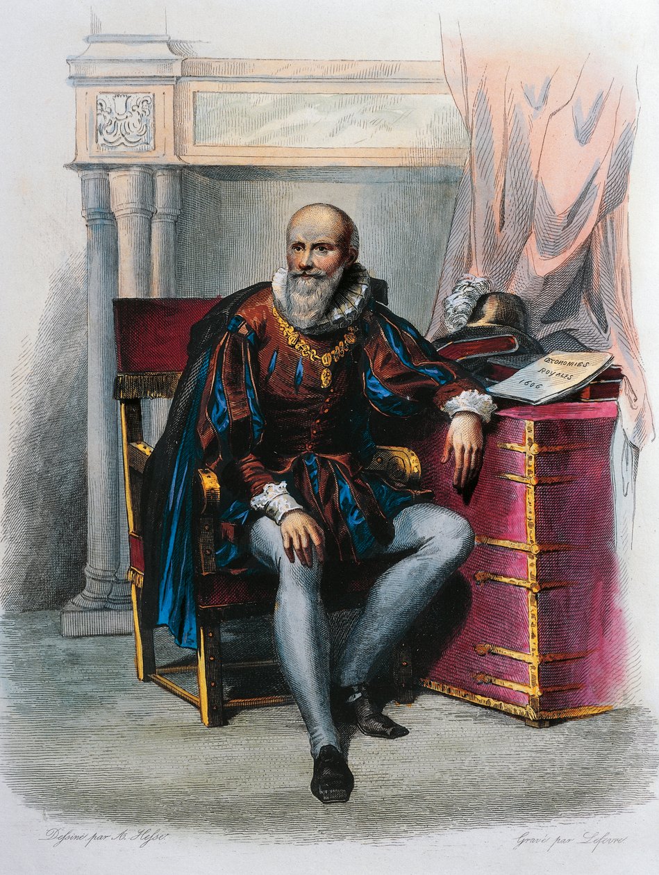 Porträtt av Maximilien De Bethune, hertig av Sully av French School