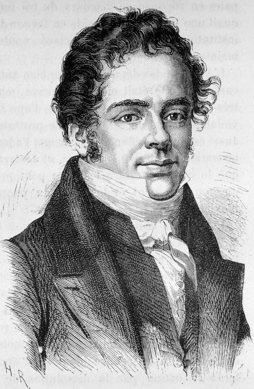 Porträtt av Montbel, fransk politiker (1787 - 1861) - i "" L