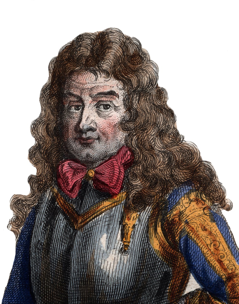 Porträtt av Nicolas Catinat de La Fauconnerie (1637-1712), fransk militärbefälhavare och marskalk av Frankrike. av French School