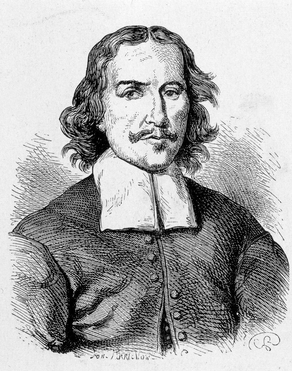 Porträtt av Otto von Guericke (Otto de Guericke av French School