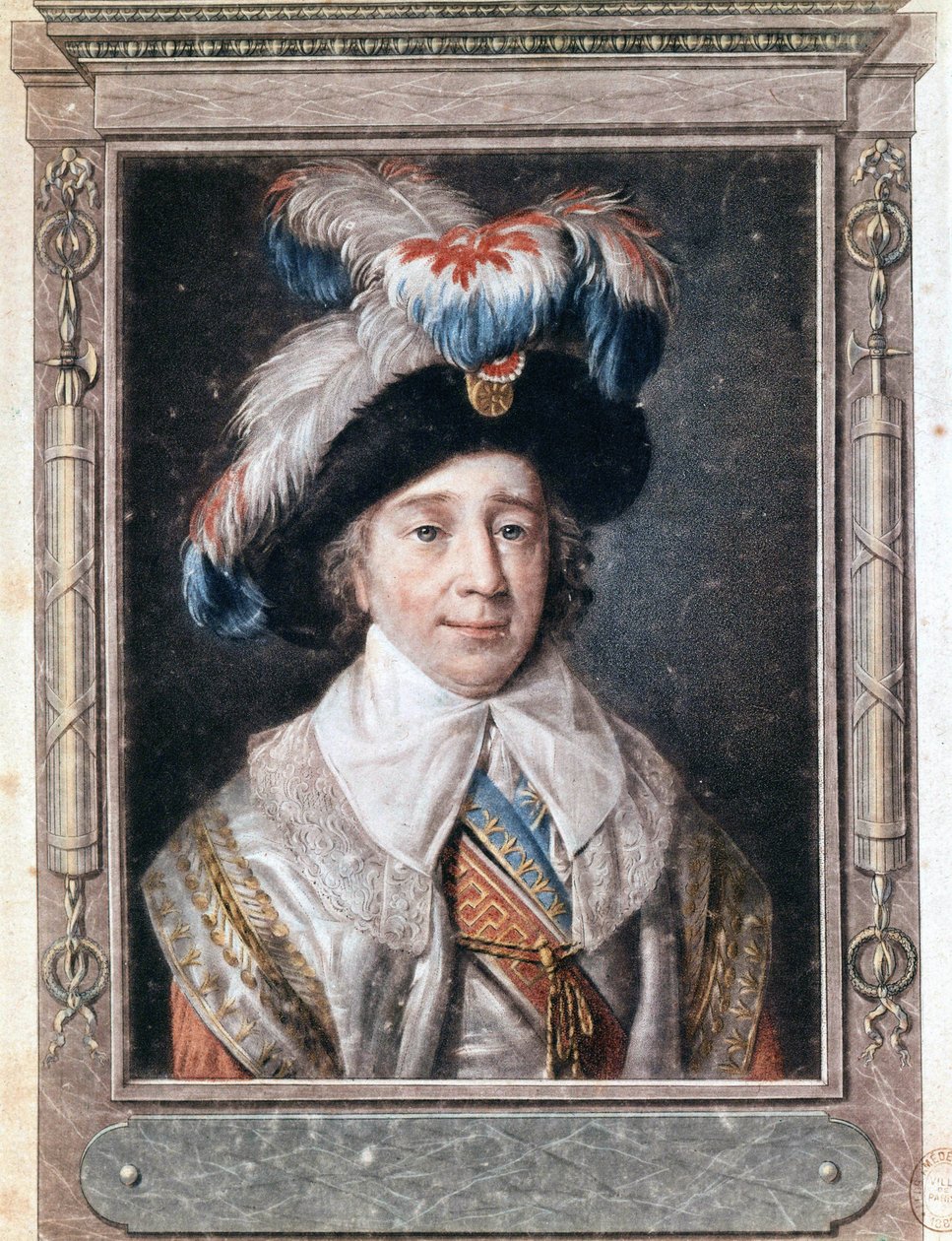 Porträtt av Paul Barras (1755 - 1829). av French School