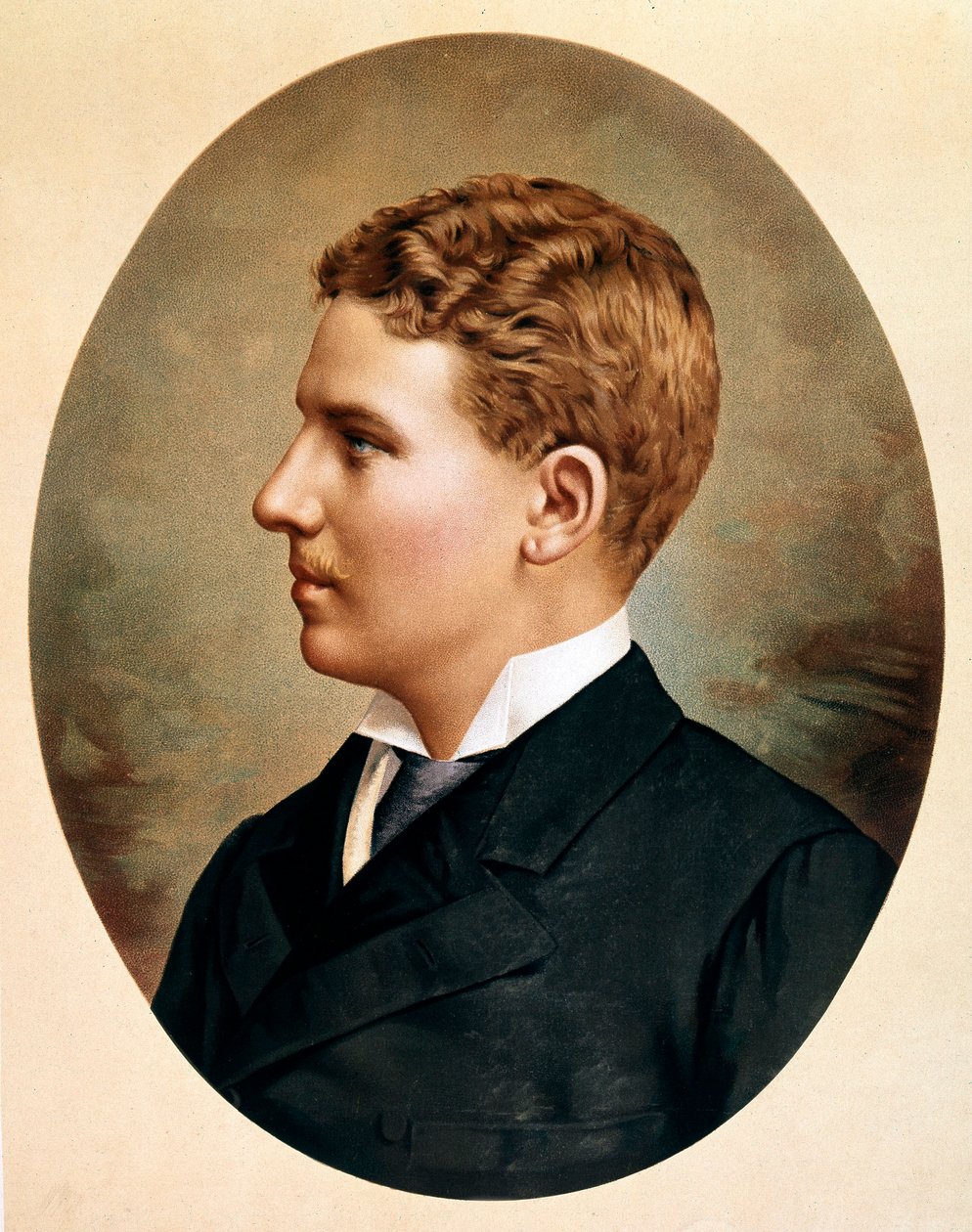 Porträtt av Philip, hertig av Orleans (1838 - 1894) av French School