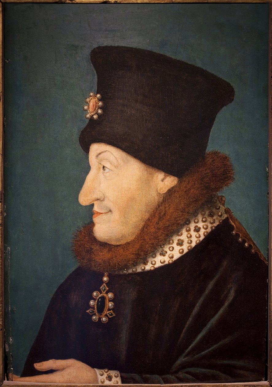 Porträtt av Philippe Le Hardi, hertig av Bourgogne av French School