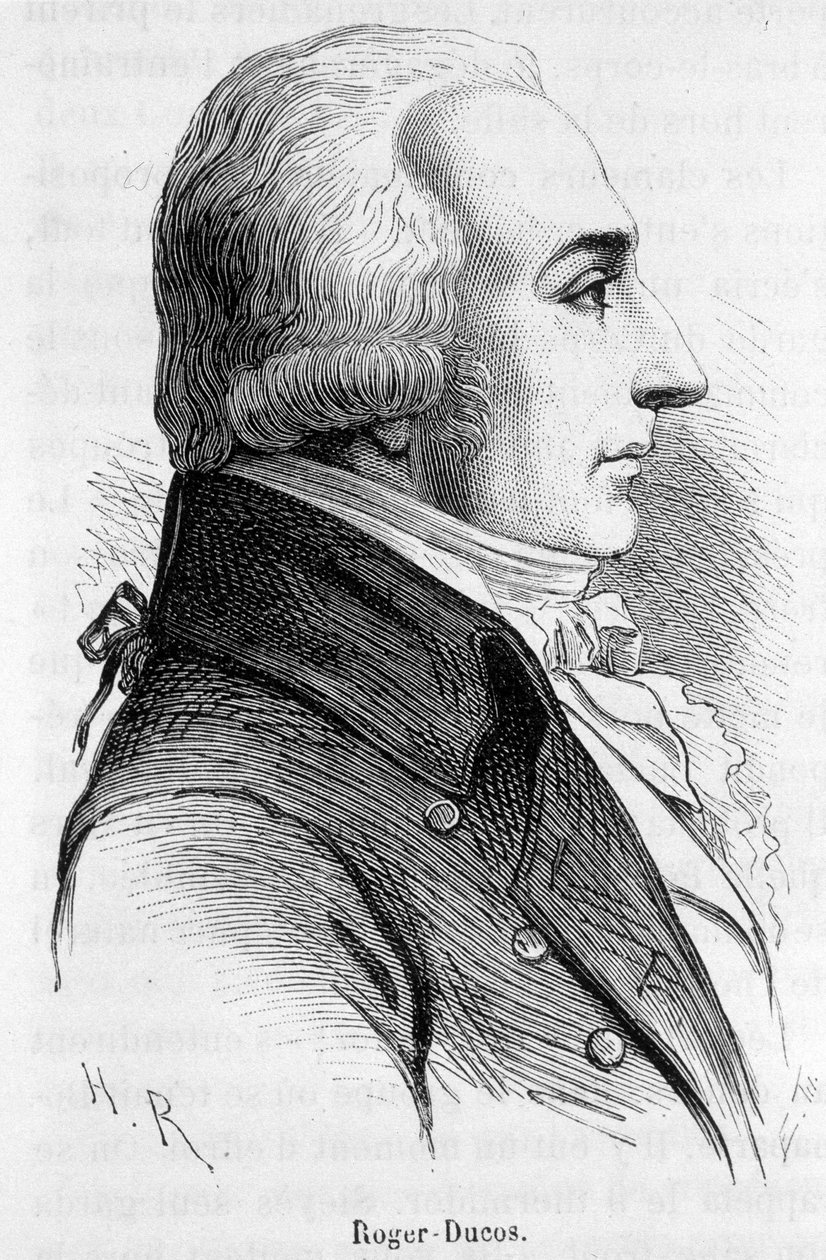Porträtt av Pierre-Roger Ducos, fransk politiker (1747-1816) av French School