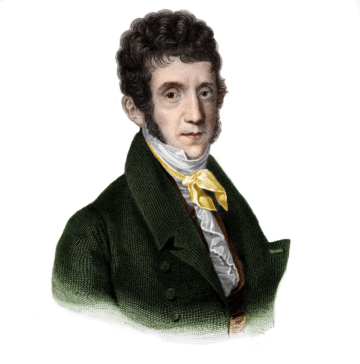 Porträtt av Pierre Balguerie (1779-1825) vinhandlare. av French School