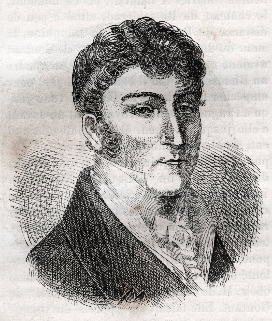 Porträtt av Pierre Louis Jean Casimir de Blacas d