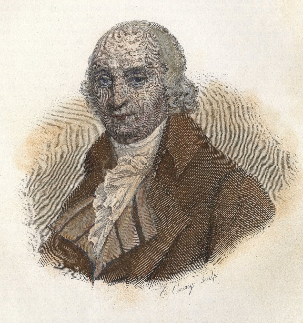 Porträtt av Pierre Samuel Dupont de Nemours av French School